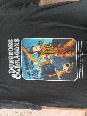 Port and Company Black Dungeons & Dragons Graphic Tee